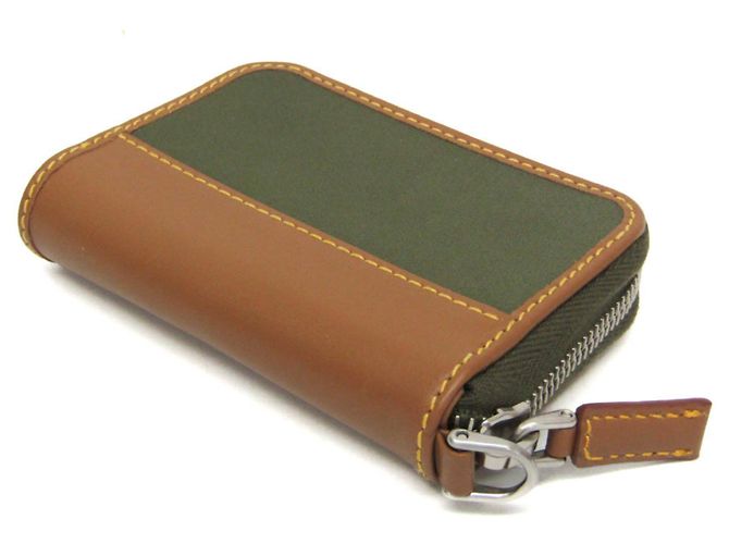 Prada RE-NYLON Münz-Kartenhalter Khaki Hellbraun - Ansicht 2