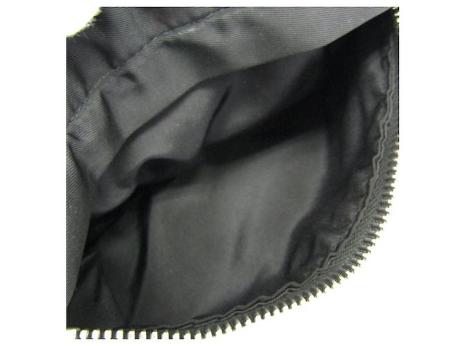 Pochette Cintura Tessuto Prada in Pelle Nera Nero - vista 3