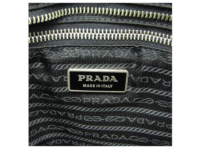 Borsa Tote Prada TESSUTO SAFFIAN BR2288 Nero - vista 16