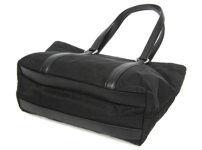Borsa Tote Prada TESSUTO SAFFIAN BR2288 Nero - vista 3