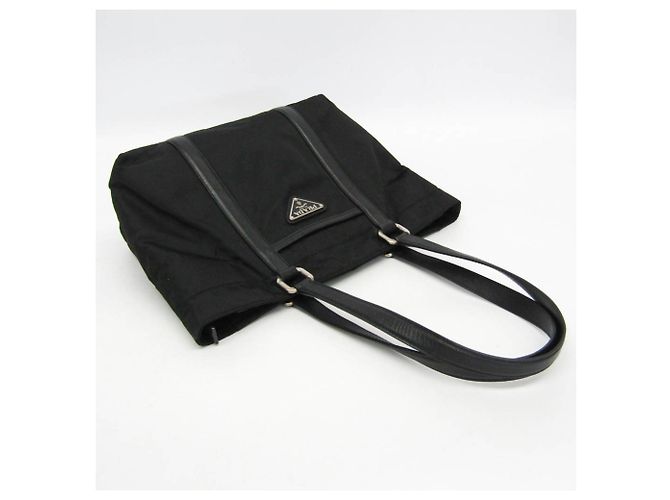 Borsa Tote Prada TESSUTO SAFFIAN BR2288 Nero - vista 7