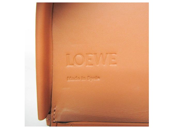 Loewe Borsa a Tacco Piccola Borsa a Spalla in Pelle per Donne Marrone - vista 13