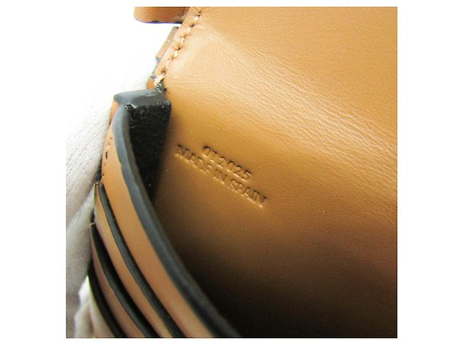 Loewe Borsa a Tacco Piccola Borsa a Spalla in Pelle per Donne Marrone - vista 14
