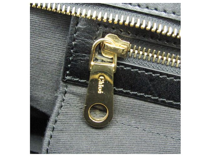 Borsa in pelle Chloé Alice per donne Nero Rosso - vista 13