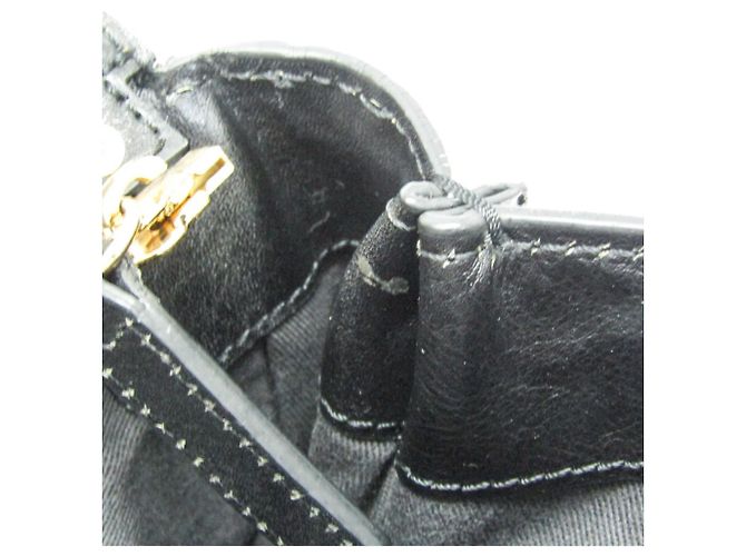 Borsa in pelle Chloé Alice per donne Nero Rosso - vista 14