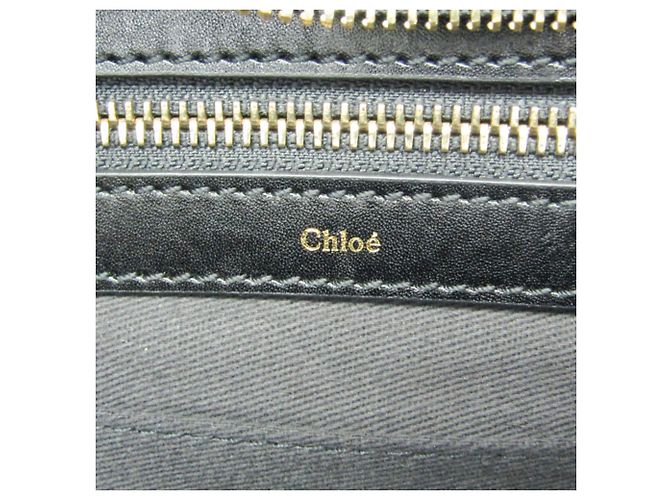 Borsa in pelle Chloé Alice per donne Nero Rosso - vista 15