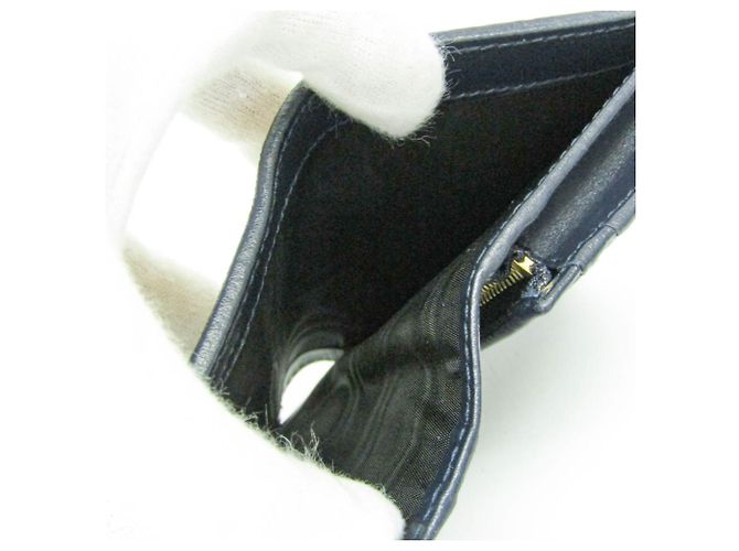 Mini billetera Gucci Horsebit 1955 Negro Beige - vista 11