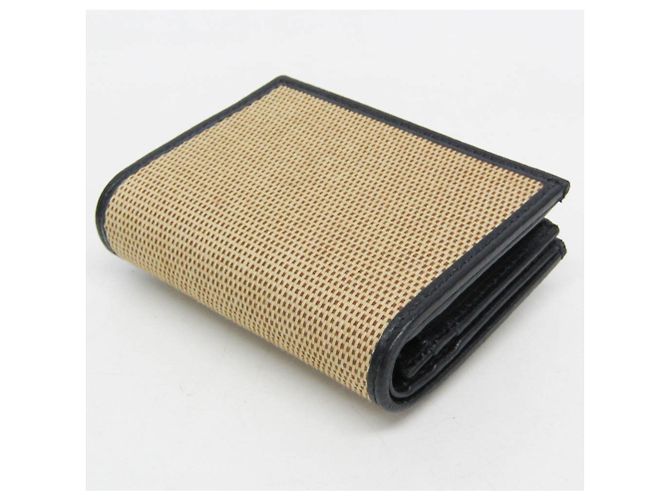 Mini billetera Gucci Horsebit 1955 Negro Beige - vista 6