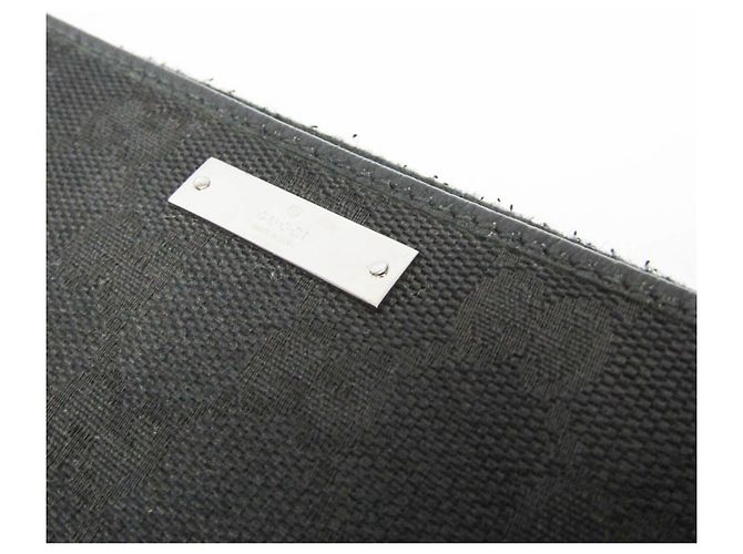 Portafoglio lungo bi-fold Gucci in nero - vista 9
