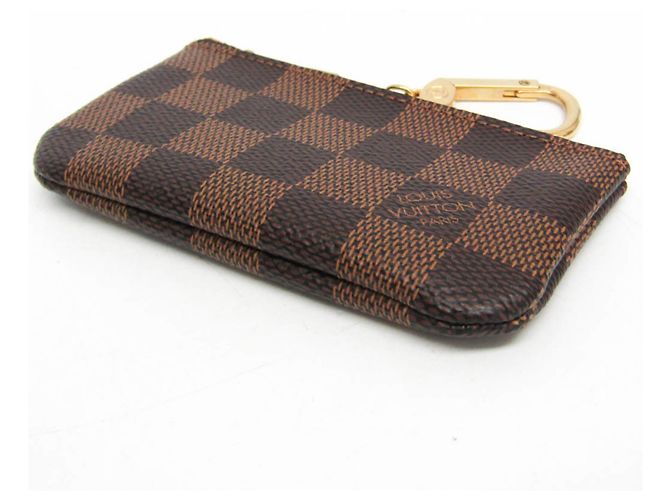 Llave de Damier Louis Vuitton N62658 Castaño Damier ebene - vista 4