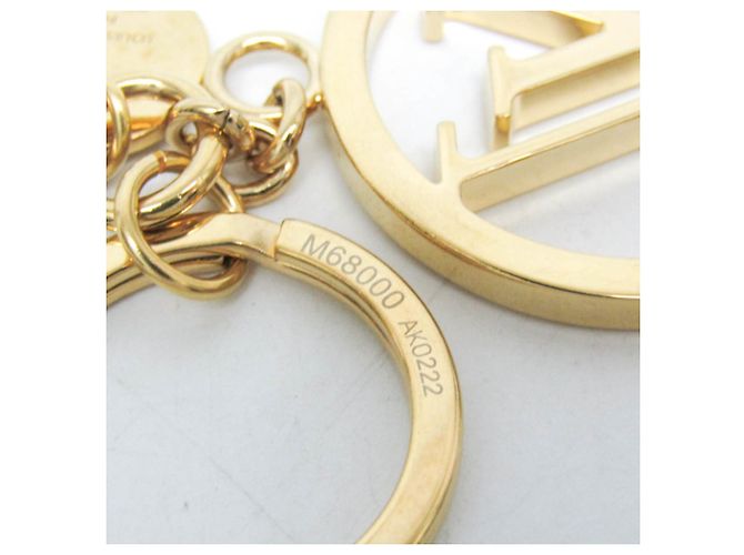 Portachiavi Louis Vuitton Charm LV Circle M68000 D'oro - vista 10