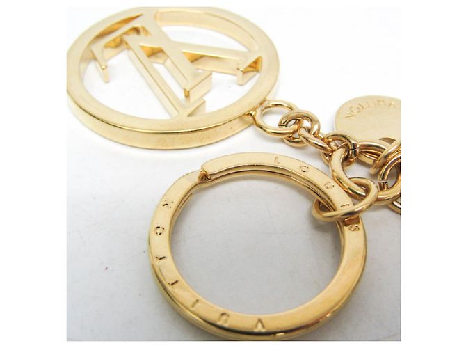 Portachiavi Louis Vuitton Charm LV Circle M68000 D'oro - vista 3