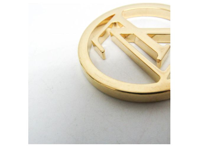 Portachiavi Louis Vuitton Charm LV Circle M68000 D'oro - vista 4