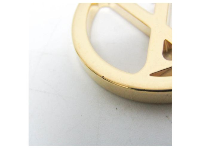 Portachiavi Louis Vuitton Charm LV Circle M68000 D'oro - vista 5