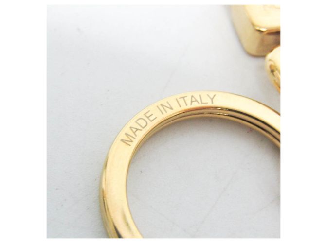 Portachiavi Louis Vuitton Charm LV Circle M68000 D'oro - vista 9