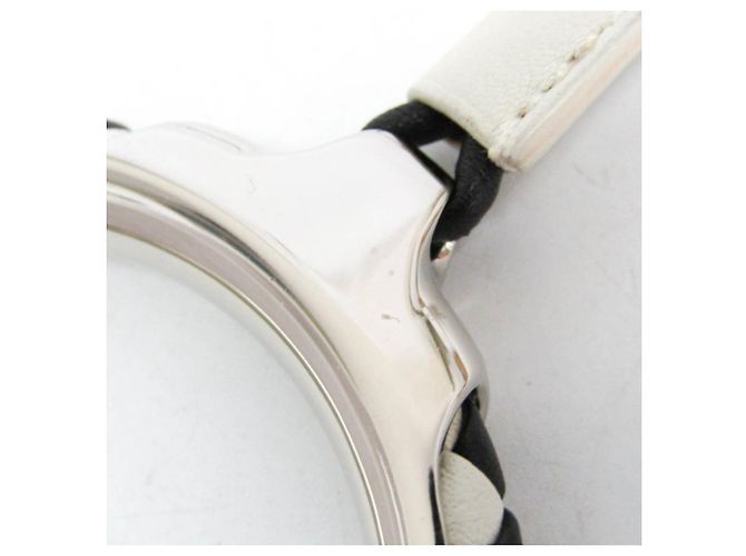 Collana Pendente Intrecciato Grand Kyoto Loop di Hermès Nero Bianco - vista 5