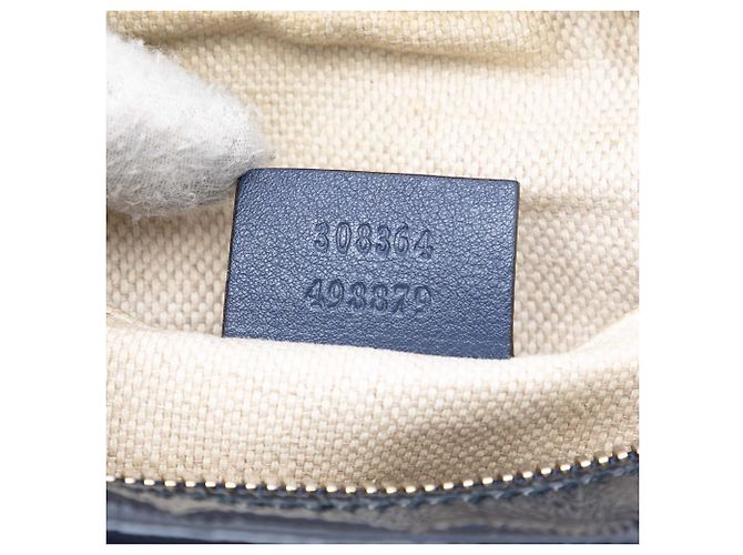 Gucci Blau Lackleder Soho Disco Umhängetasche - Ansicht 5