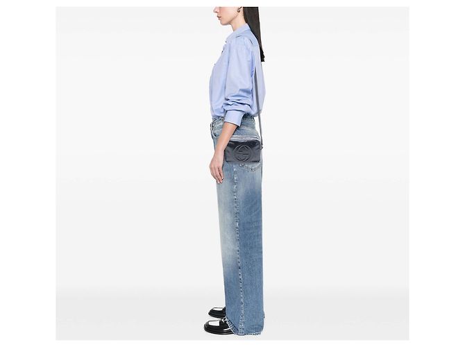 Gucci Blau Lackleder Soho Disco Umhängetasche - Ansicht 8