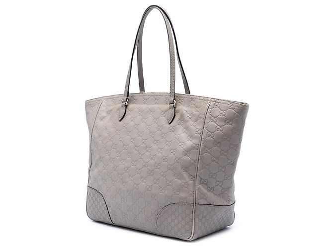 Gucci Gray Guccissima Bree Tote Brown - view 2
