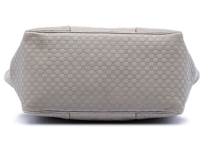 Gucci Gray Guccissima Bree Tote Brown - view 3