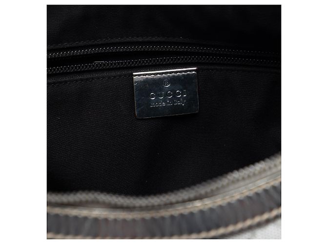 Crossbody Gucci GG Imprime Web Argento - vista 5