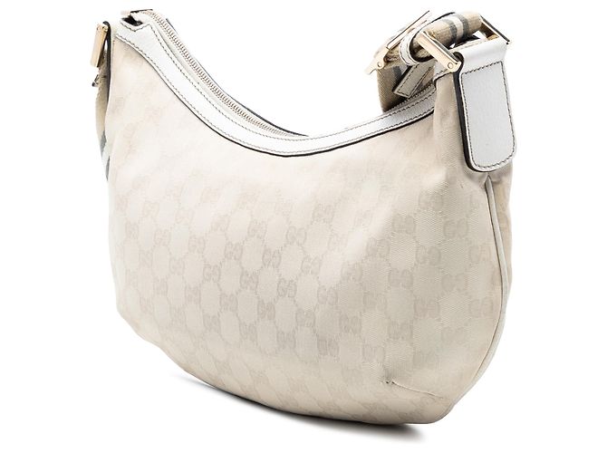 Borsa a tracolla in tela GG beige Gucci - vista 2