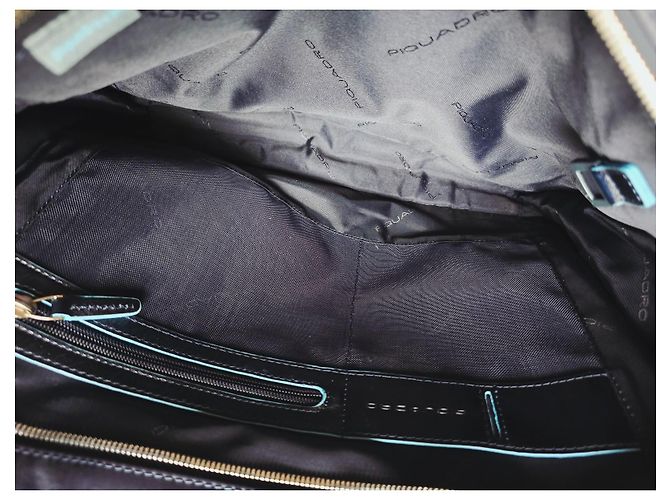 Autre Marque Valigetta Piquardo Blu Nylon - vista 12