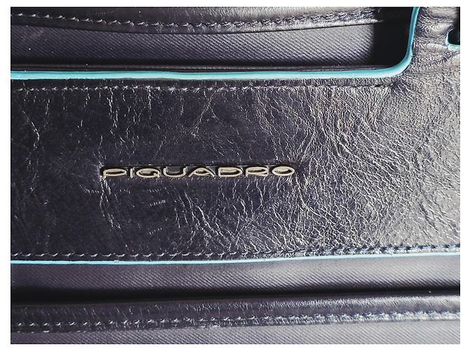 Autre Marque Valigetta Piquardo Blu Nylon - vista 4