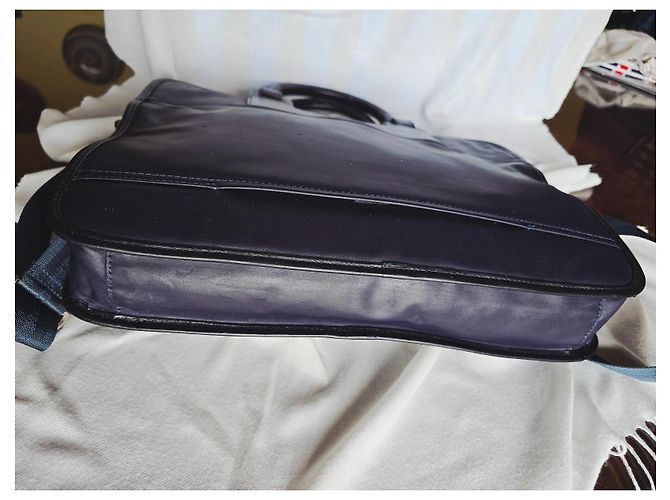Autre Marque Valigetta Piquardo Blu Nylon - vista 6