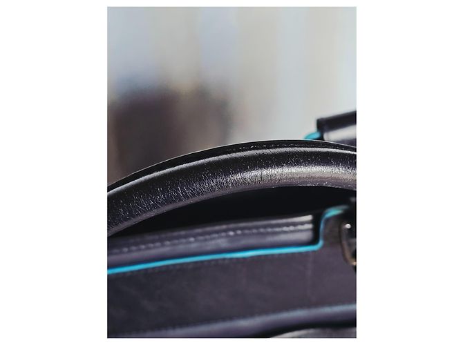Autre Marque Valigetta Piquardo Blu Nylon - vista 8