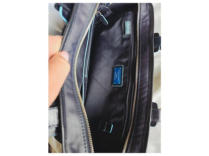 Autre Marque Valigetta Piquardo Blu Nylon - vista 9