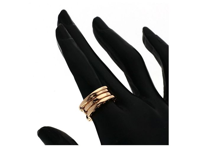 Bulgari Anello B-zero1 2-Band in Oro Rosa Bvlgari - vista 5