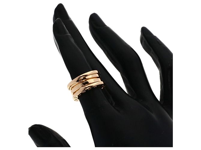 Bulgari Bvlgari B-zero1 2-Band-Ring aus 18K Roségold Pink - Ansicht 5