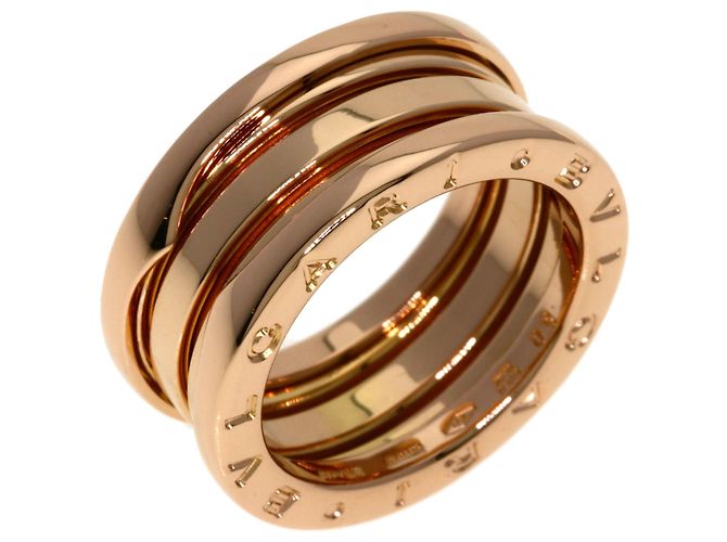 Bulgari Anello B-zero1 a 2 bande in Oro Rosa Bvlgari D'oro - vista 2