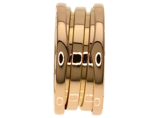 Bulgari Anello B-zero1 a 2 bande in Oro Rosa Bvlgari D'oro - vista 3