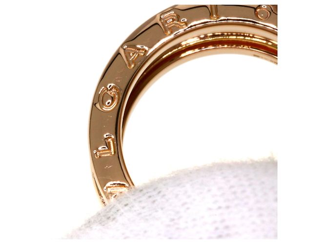 Bulgari Anello B-zero1 a 2 bande in Oro Rosa Bvlgari D'oro - vista 6