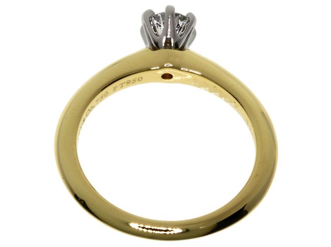 Tiffany & Co. Solitär-Diamantring Gelb - Ansicht 4