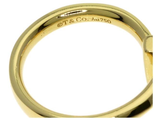 T One schmaler Ring von Tiffany & Co. Gelb - Ansicht 5