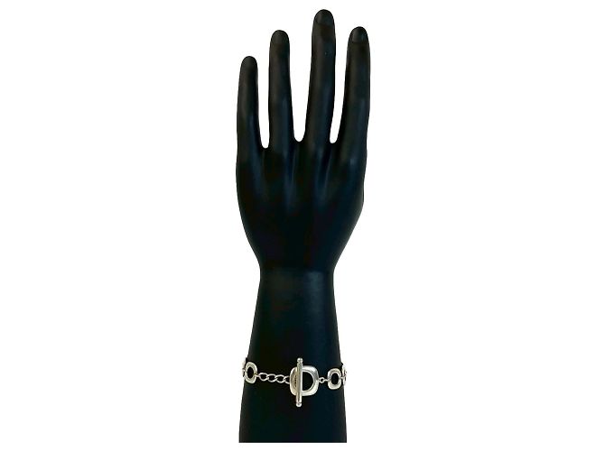 Bracciale a maglie quadrate in argento 925 Tiffany & Co. - vista 2