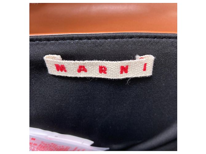 Borsa a Spalla Flower Marni Kids Marrone - vista 6