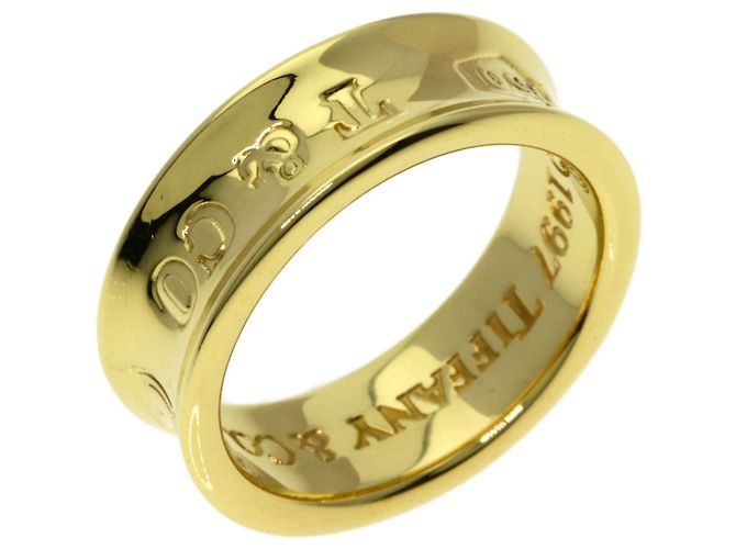 Anello da donna Tiffany & Co. 1837 in oro giallo 18K - vista 2