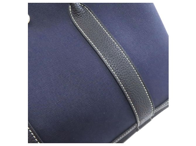 Bolso Tote TPM Garden Party de Hermès Azul marino - vista 12
