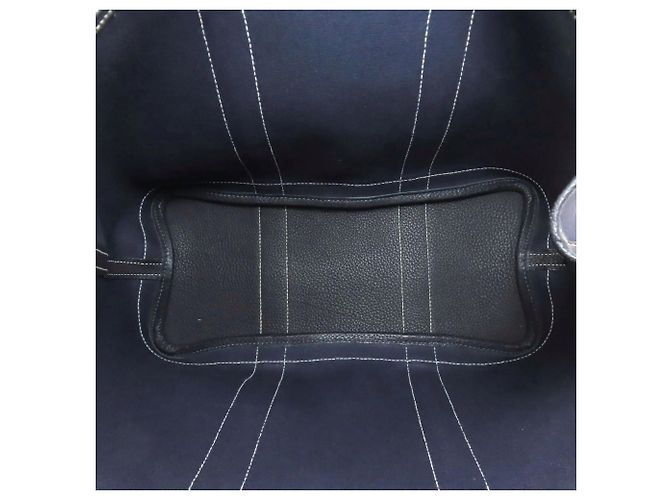 Bolso Tote TPM Garden Party de Hermès Azul marino - vista 5