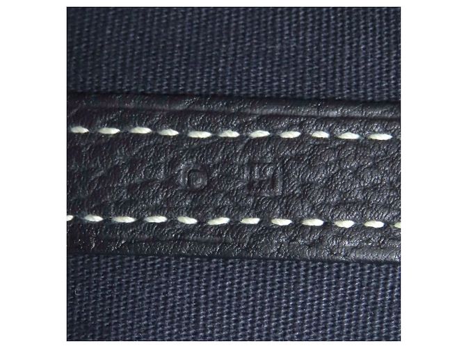 Bolso Tote TPM Garden Party de Hermès Azul marino - vista 7