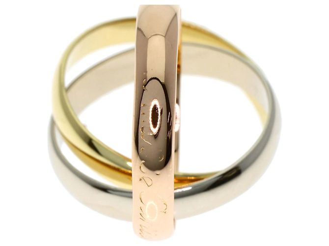 Anello Trinity Cartier in oro giallo 18K - vista 6