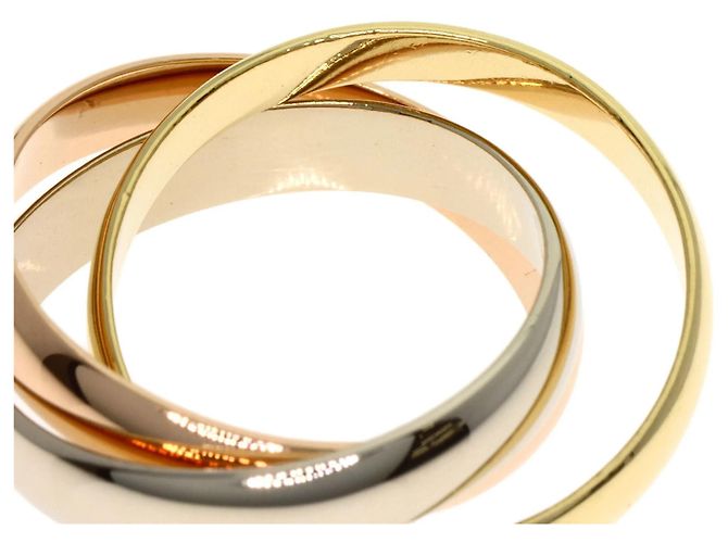 Anello Trinity Cartier in oro giallo 18K - vista 7