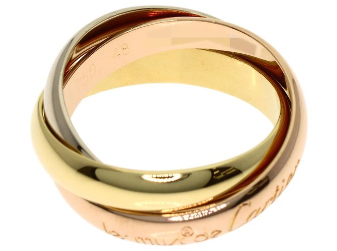 Anello Trinity Cartier in oro giallo 18K D'oro - vista 3