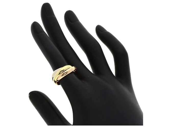 Anello Trinity Cartier in oro giallo 18K - vista 4