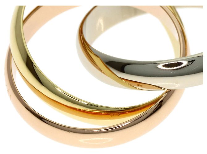 Anello Trinity Cartier in oro giallo 18K - vista 7