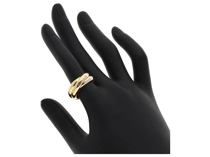 Anello Cartier Trinity #51 in oro giallo 18K - vista 4